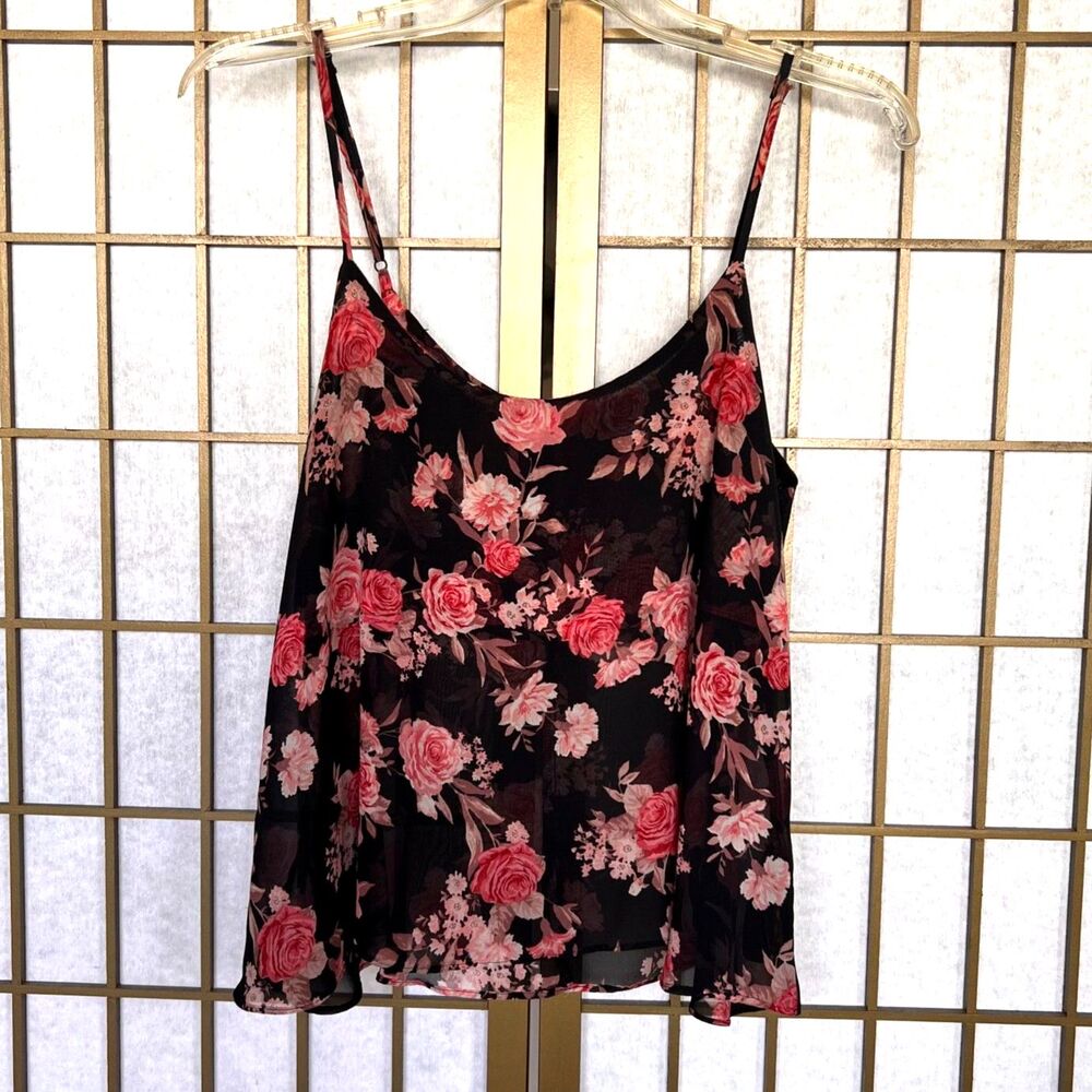 Forever 21 Flow-y Floral Tank Top - S